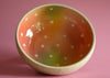 Rainbow polkadot bowl 2