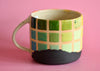 18oz Gradient Grid mug 1