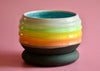 Rainbow planter w/ drainage dish 2