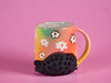 10oz Rainbow flower mug 1