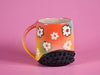 10oz Rainbow flower mug 1