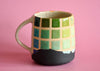 14oz Gradient Grid mug 3