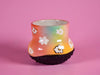 12oz Rainbow flower cup 1