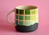 16oz Gradient Grid mug 4